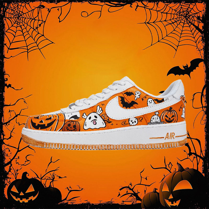 Custom Halloween Carnival Air Force 1 – hand-painted custom sneakers | DiySneakers