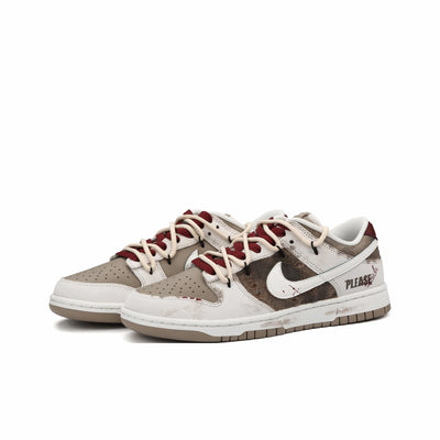 Custom Distressing, War Damage Dunk Low – custom sneakers view 2 | DiySneakers