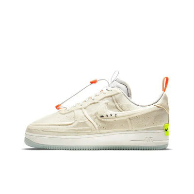 Custom Postal Ghost Air Force 1 Beige/White – custom sneakers view 2 | DiySneakers