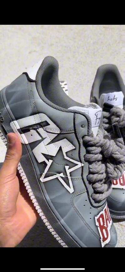 Custom BackwoosAir Force 1 – custom sneakers view 2 | DiySneakers