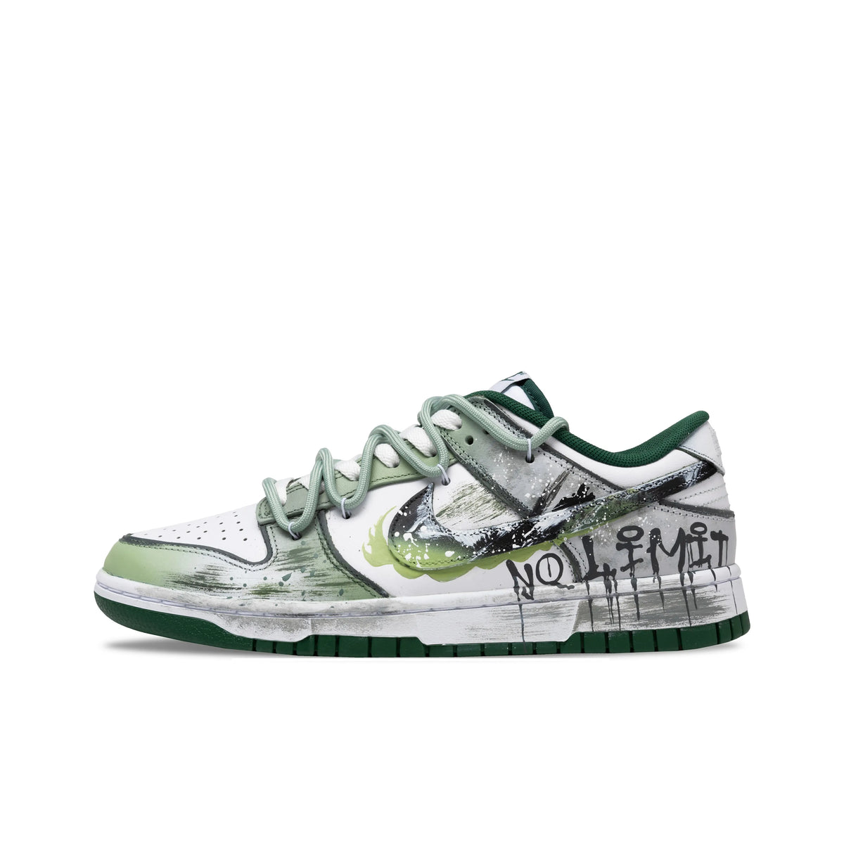 Custom Illusion Dunk – hand-painted custom sneakers | DiySneakers