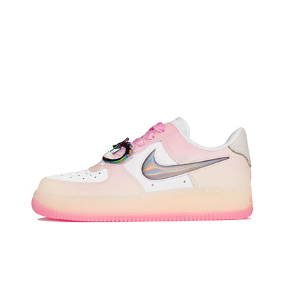 Custom Rainbow Fudge, Ombré Dip-Dye, Jelly Sole Air Force 1 – custom sneakers view 2 | DiySneakers