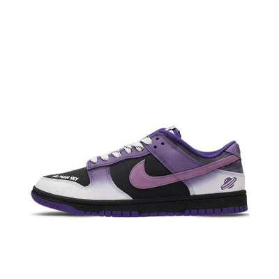Custom No Man Sky Dunk Low Purple/Faded Color Style – custom sneakers view 2 | DiySneakers