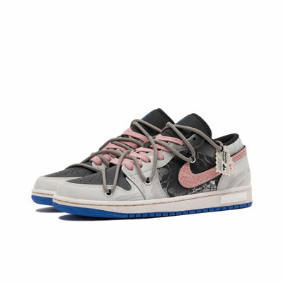 Custom Heartbeat MailAir Jordan 1 – custom sneakers view 2 | DiySneakers