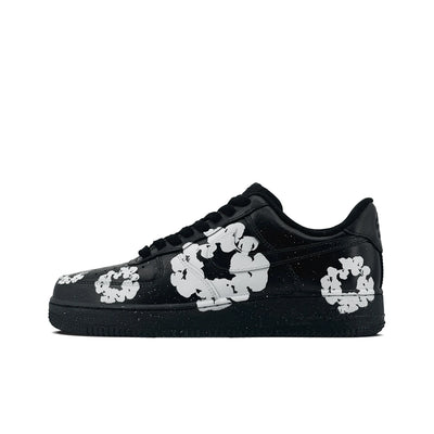 Custom Petals in Bloom Air Force 1 – custom sneakers view 2 | DiySneakers