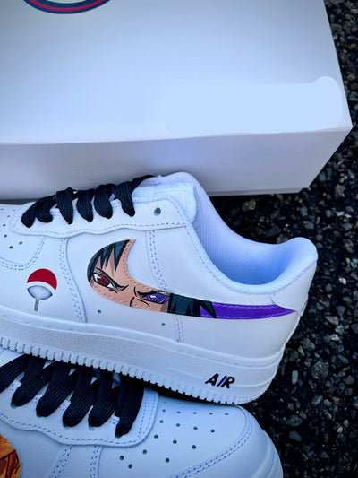 Custom Naruto vs Sasuke Air Force 1 – custom sneakers view 2 | DiySneakers