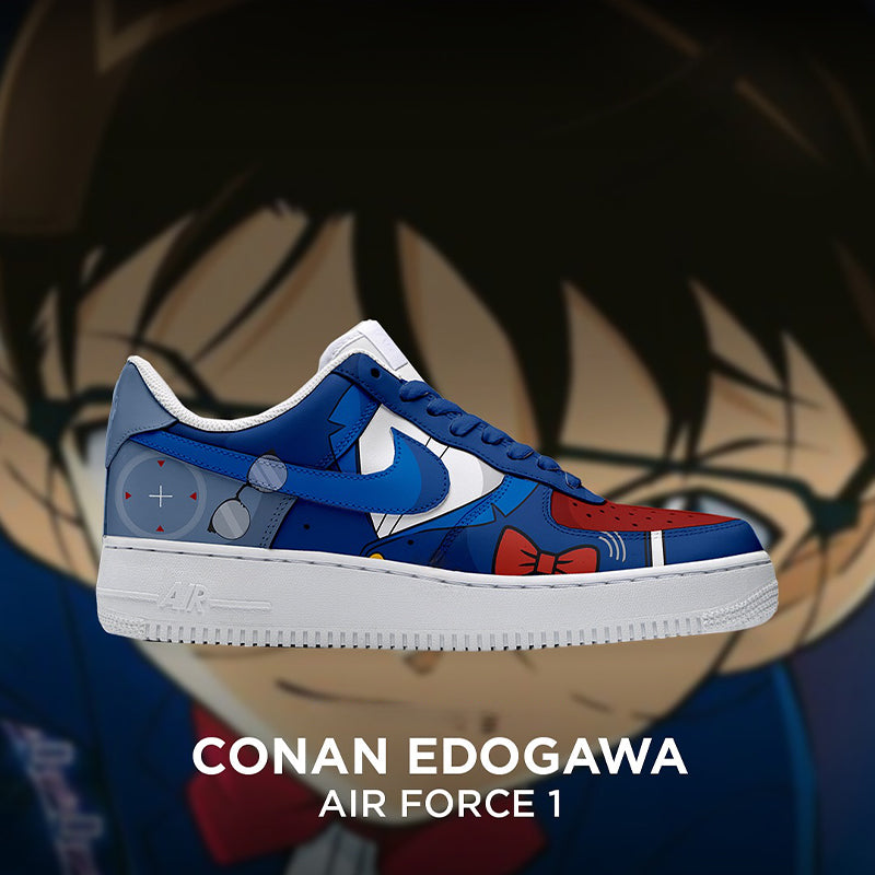 Custom Hand-painted - Case ClosedⅠ Air Force 1 – hand-painted custom sneakers | DiySneakers