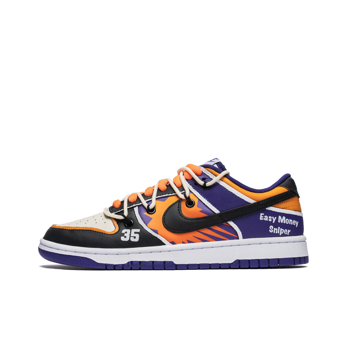 Custom Sunset 35 Dunk Low – hand-painted custom sneakers | DiySneakers