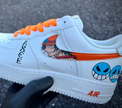 Custom Asce One piece Air Force 1 – custom sneakers view 2 | DiySneakers