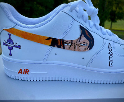 Custom Luffy Vs Asce Air Force 1 – custom sneakers view 2 | DiySneakers