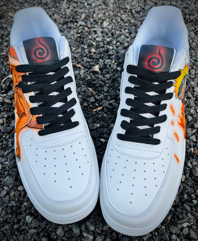 Custom Naruto Vs Kurama Air Force 1 – custom sneakers view 2 | DiySneakers