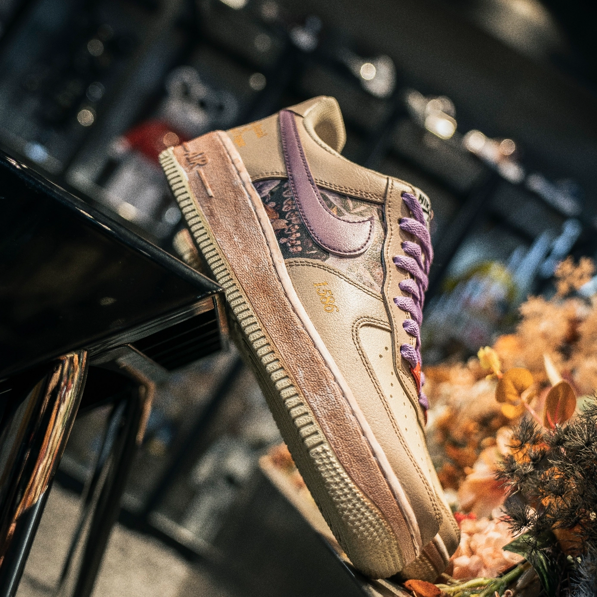 Custom The funeral of the Earl Air Force 1 – hand-painted custom sneakers | DiySneakers