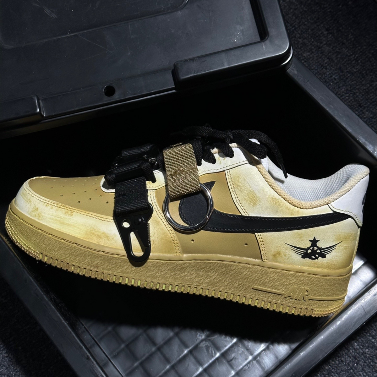 Custom Female top-secret force Air Force 1 – hand-painted custom sneakers | DiySneakers