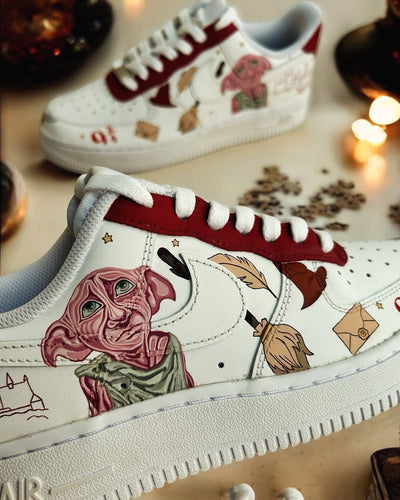 Custom Harry Poter - Dobby Air Force 1 – custom sneakers view 2 | DiySneakers