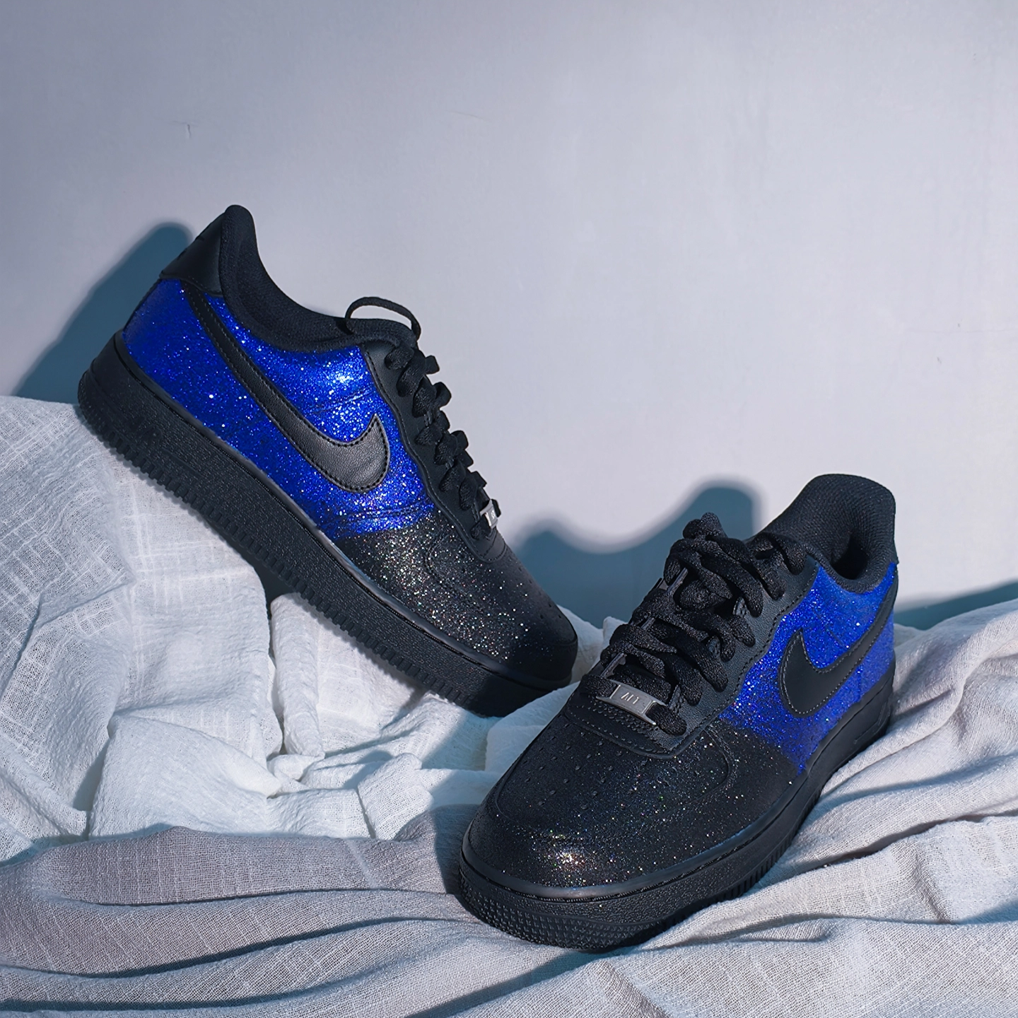 Starry Sky - Unisex, Blue and Black Diamonds