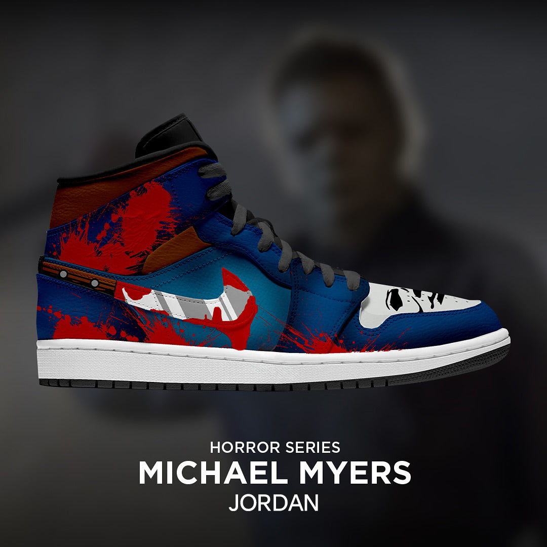 Custom Michael Myers X Halloween Series Air Jordan 1 – hand-painted custom sneakers | DiySneakers
