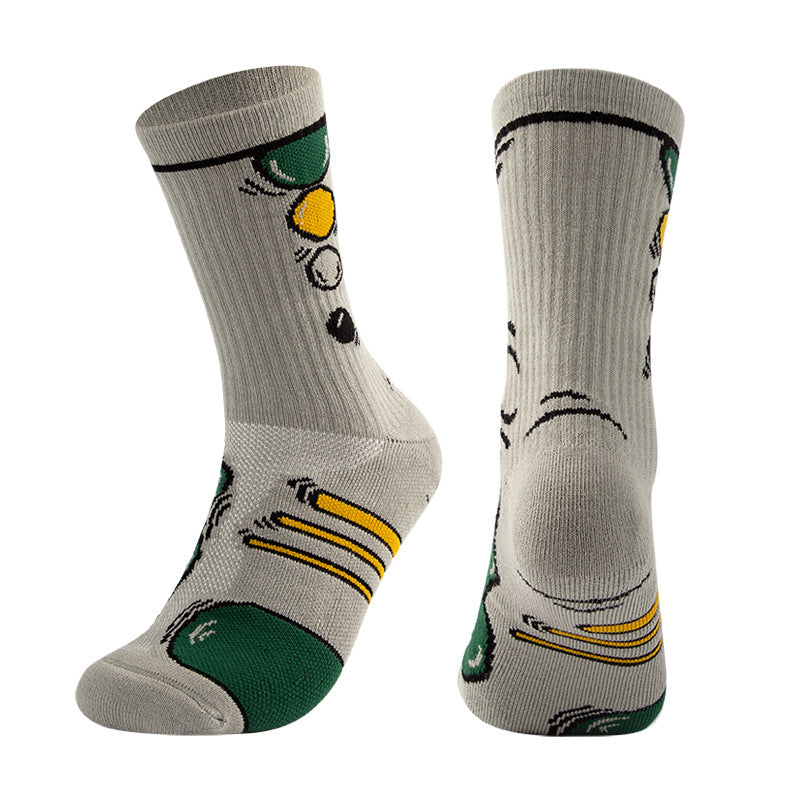 Training Socks Men's Sports Socks High Top Long Socks