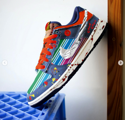 Custom Chucky Dunk – custom sneakers view 2 | DiySneakers