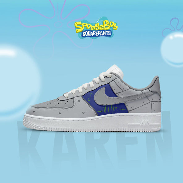 Yellow CuteSpongeBob - Karen - Unisex  Air Force