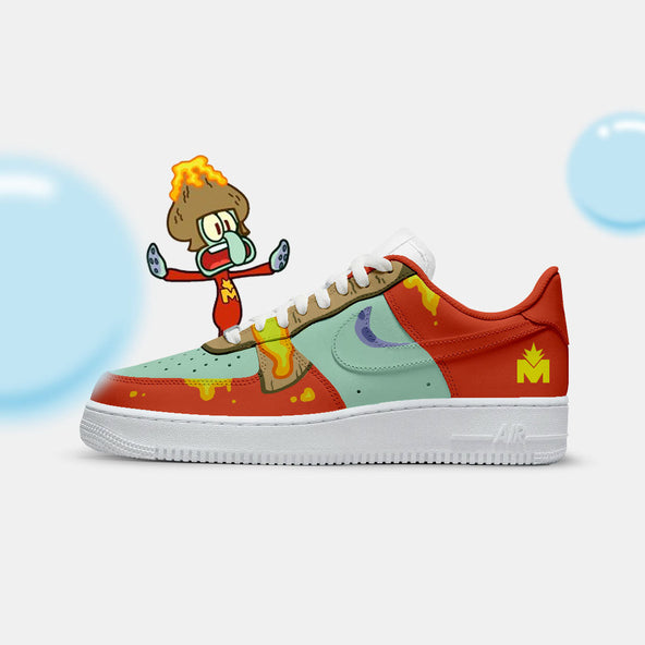 Yellow CuteSpongeBob - Captain Magma - Unisex  Air Force