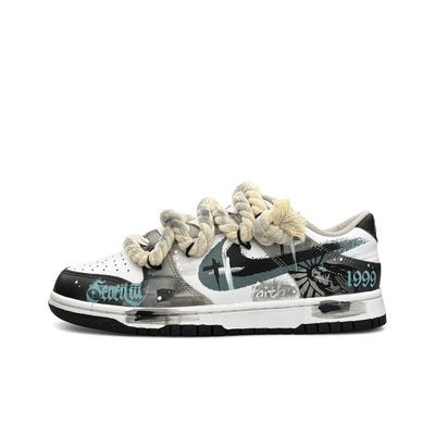 Custom Gothic twine Dunk – custom sneakers view 2 | DiySneakers