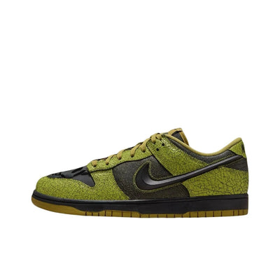 Custom Halloween Exclusive - Spectral Glow Dunk Green/Black – custom sneakers view 2 | DiySneakers