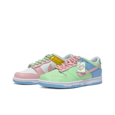 Custom Candy Dunk Green/Pink – custom sneakers view 2 | DiySneakers