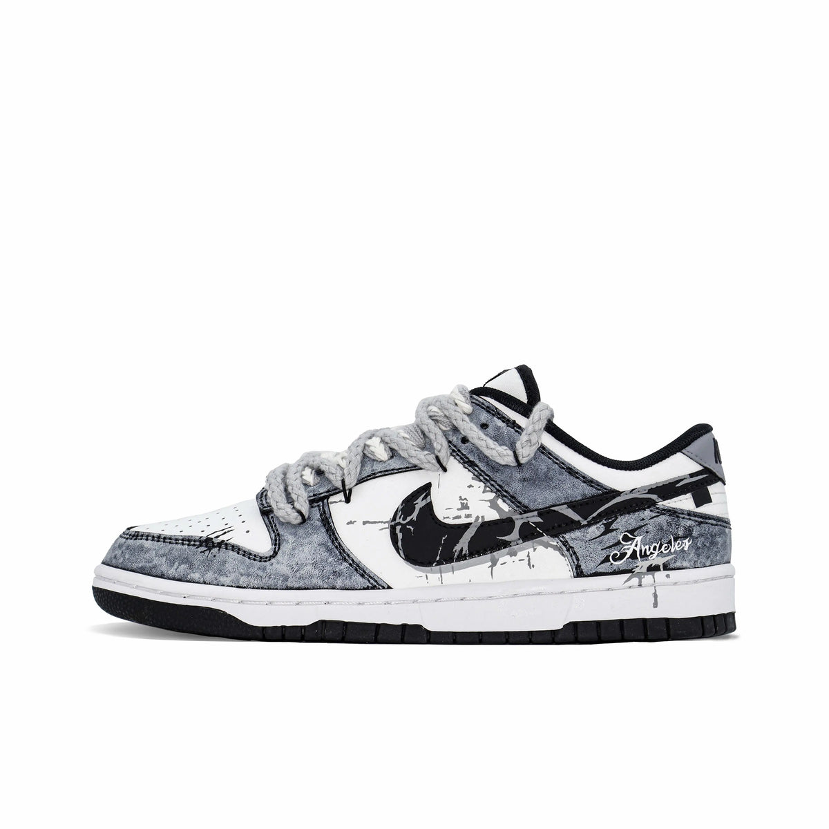 Custom Shadowslayer Pact Dunk – hand-painted custom sneakers | DiySneakers