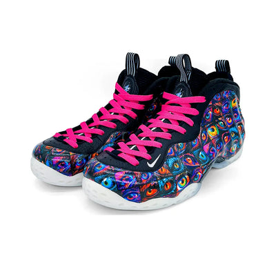 Custom Eye of the Beast Foamposite One Retro – custom sneakers view 2 | DiySneakers