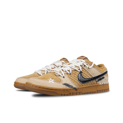 Custom Waffles - Wheat Dunk Low Brown – custom sneakers view 2 | DiySneakers