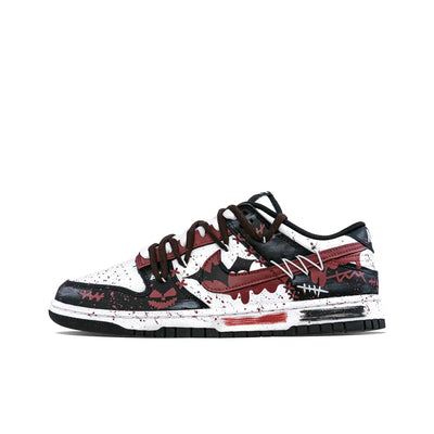 Custom Night of Terror Dunk Black/Red – custom sneakers view 2 | DiySneakers