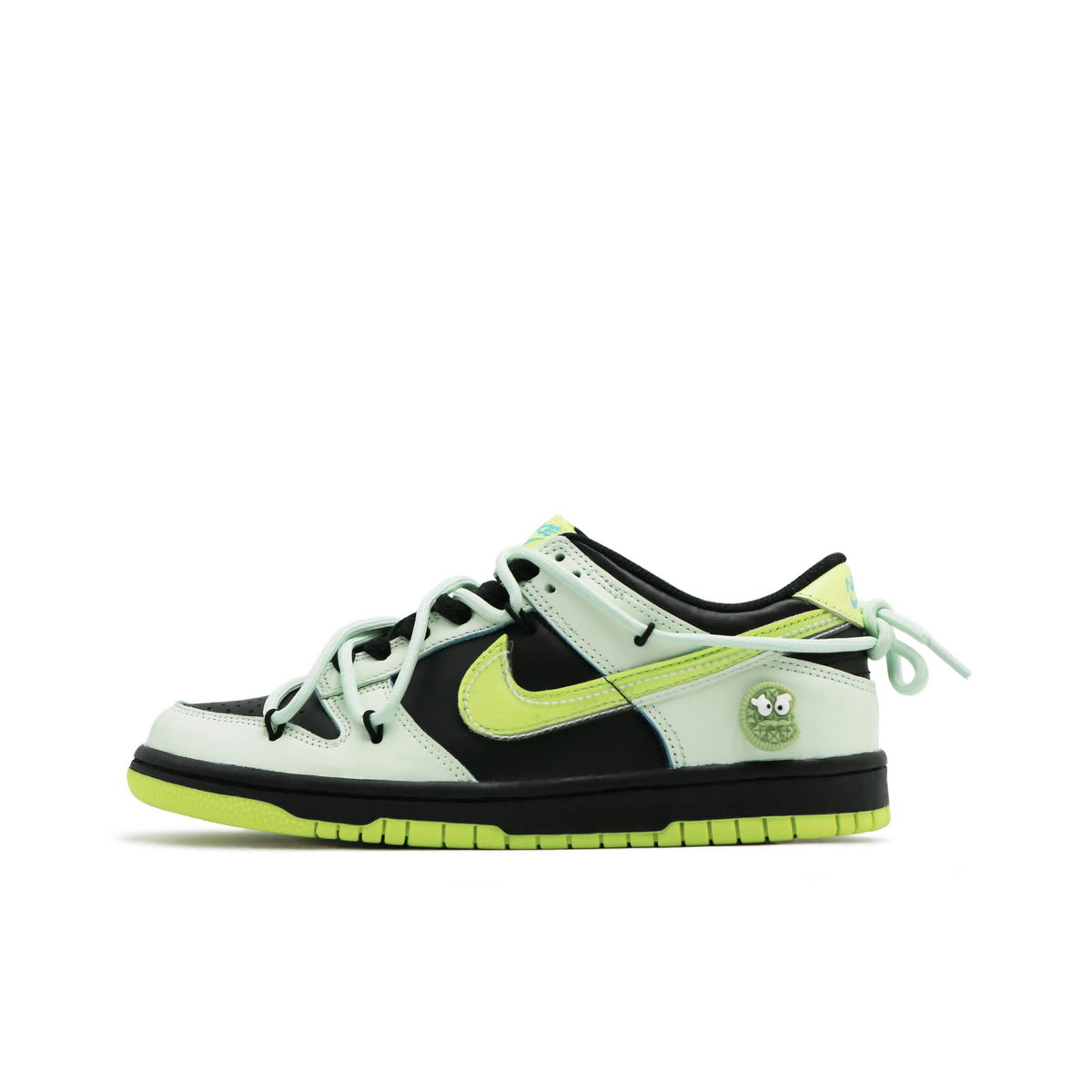 Custom Matcha Cookies Dunk – hand-painted custom sneakers | DiySneakers