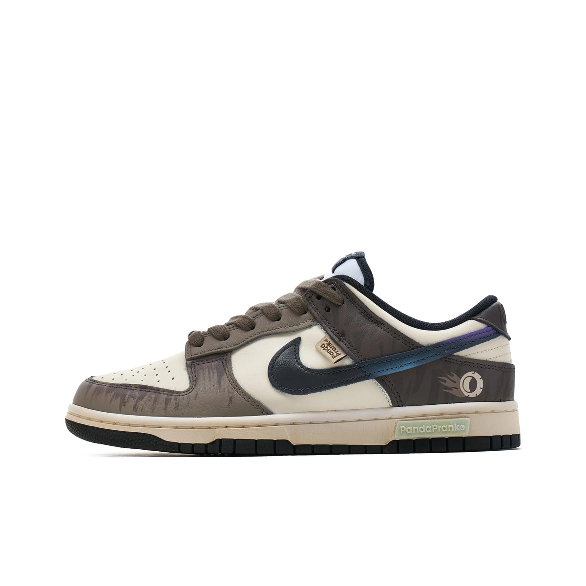 Custom Dust Dunk Brown – hand-painted custom sneakers | DiySneakers