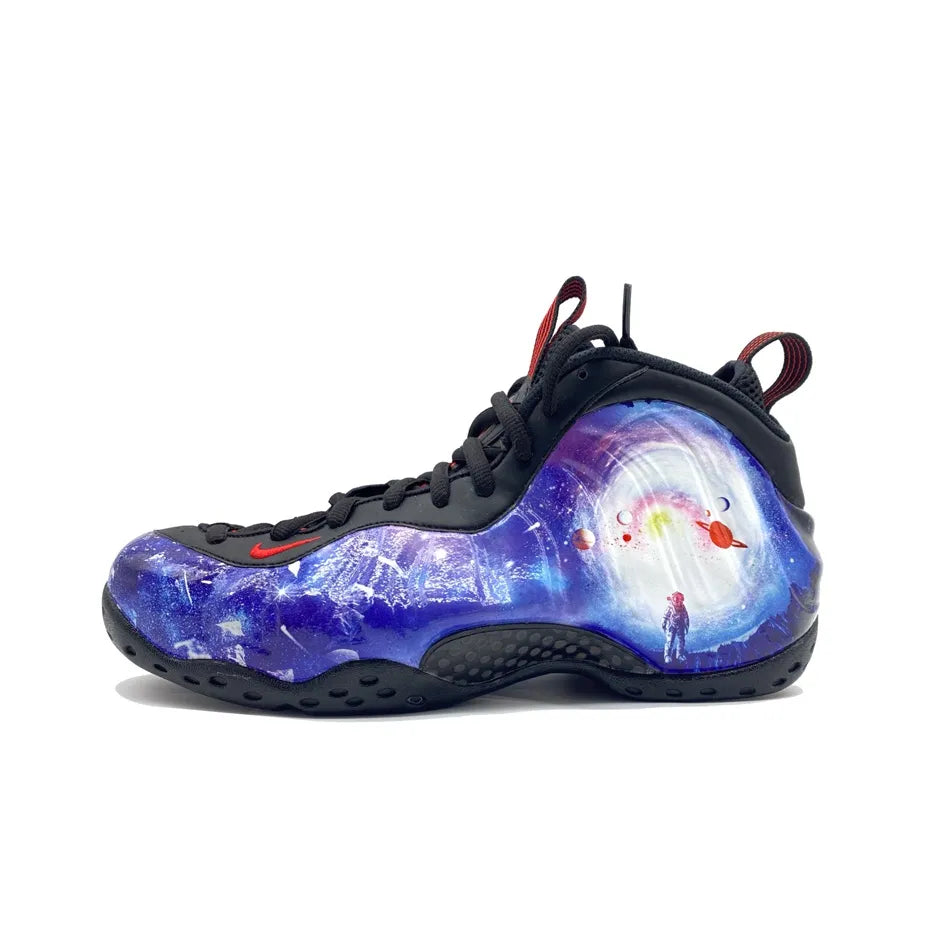 Custom Star Astronauts Foamposite One Retro – hand-painted custom sneakers | DiySneakers