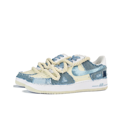 Custom Aquamarine Drift Bottle Air Force 1 – custom sneakers view 2 | DiySneakers