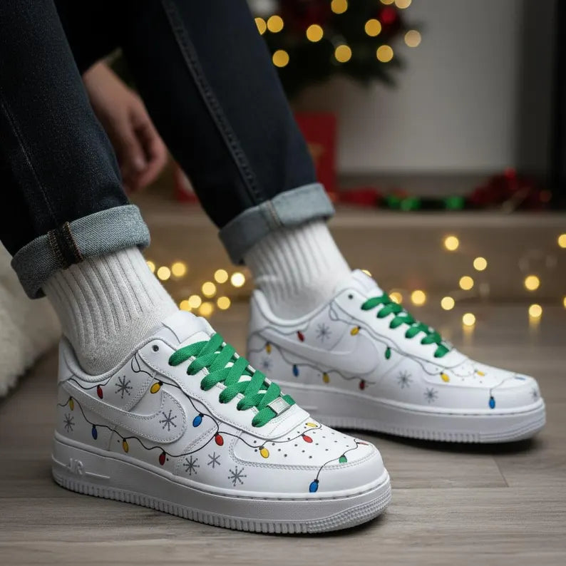 Customized Starlight Serenade Air Force 1 Shoes Hand-Painted Sneakers – hand-painted custom sneakers | DiySneakers
