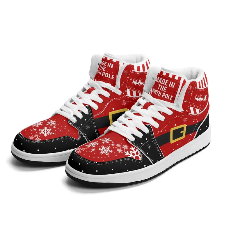 Custom Holiday Cheer Air Jordan 1 – custom sneakers view 7 | DiySneakers