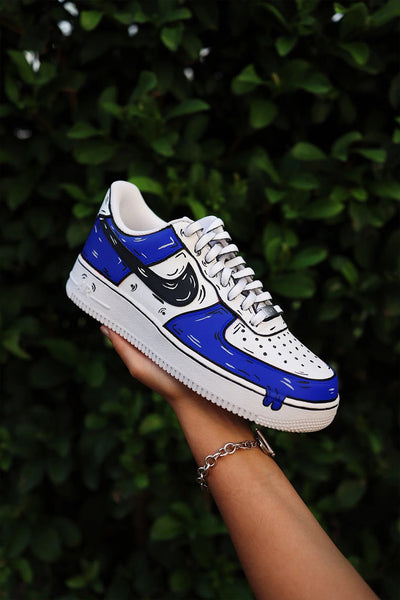 Custom Hand-Painted 2D Air Force 1 Unsex Multi-color available – custom sneakers view 2 | DiySneakers