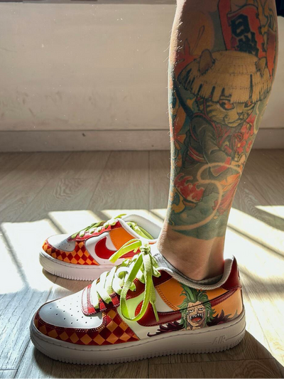 Custom One Piece Air Force 1 – custom sneakers view 2 | DiySneakers