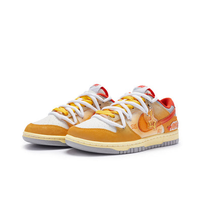 Custom Summer Invasion Dunk Low Orange – custom sneakers view 2 | DiySneakers