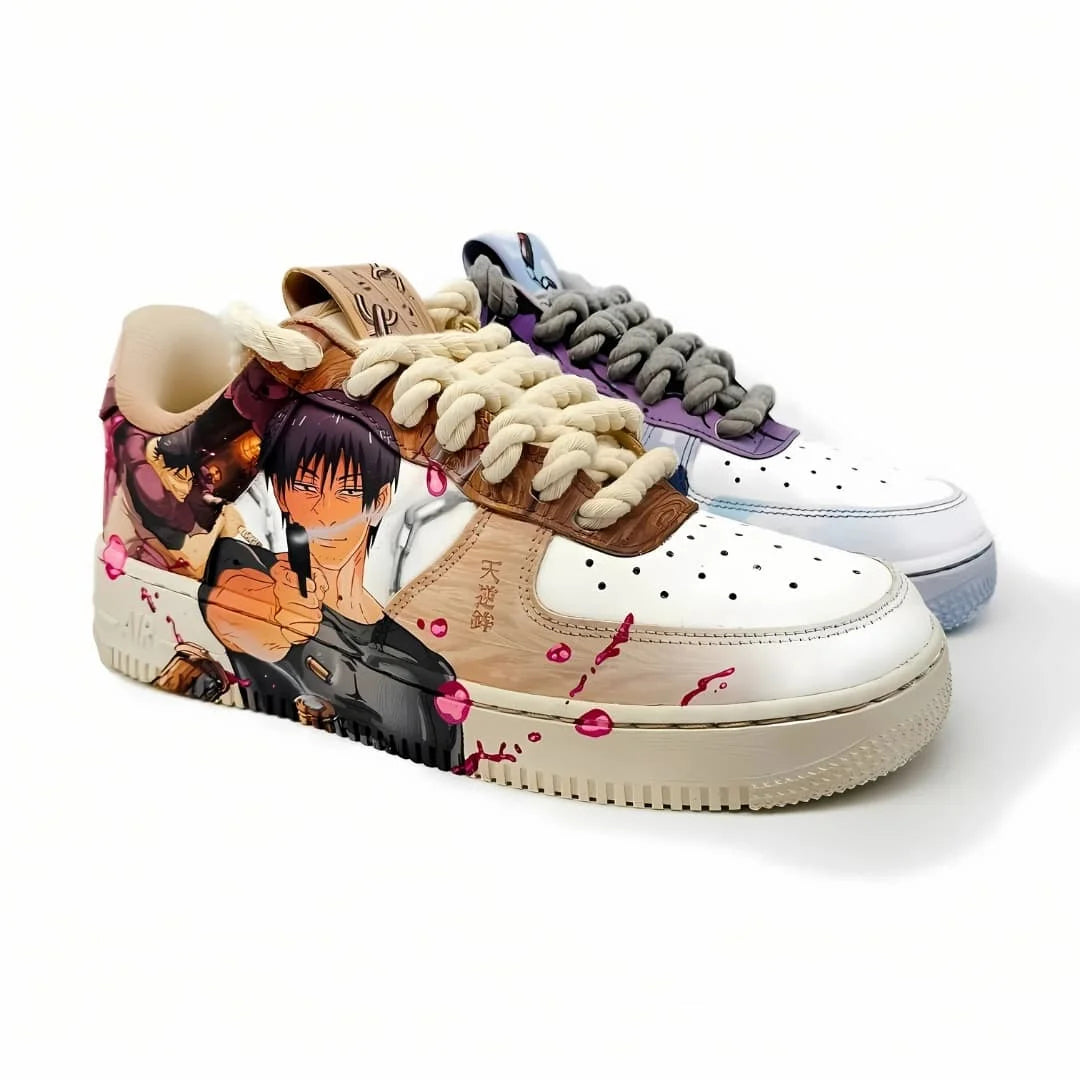 Custom ToJi Fushiguro Air Force 1 – hand-painted custom sneakers | DiySneakers
