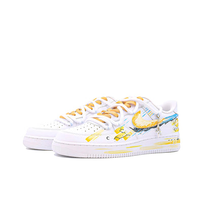 Customized The Twelve Zodiac Signs: Leo - Fashionable Starry Sky Air Force 1 Shoes – custom sneakers view 2 | DiySneakers