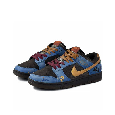 Custom Black Myth Goku Sunwalker, Classic Retro Dunk – custom sneakers view 2 | DiySneakers