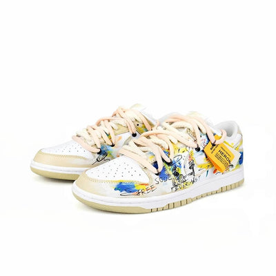 Custom TeamNine-Freedream Dunk Low Graffiti – custom sneakers view 2 | DiySneakers