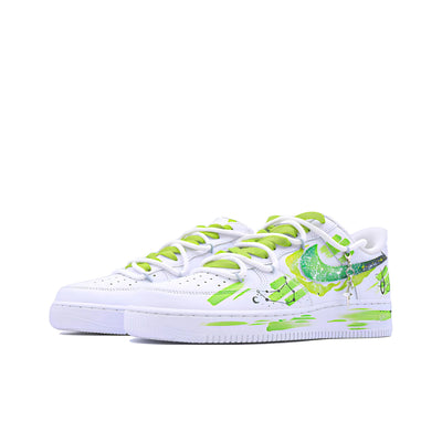 Customized The Twelve Zodiac Signs: Capricorn - Fashionable Starry Sky Air Force 1 Shoes – custom sneakers view 2 | DiySne…