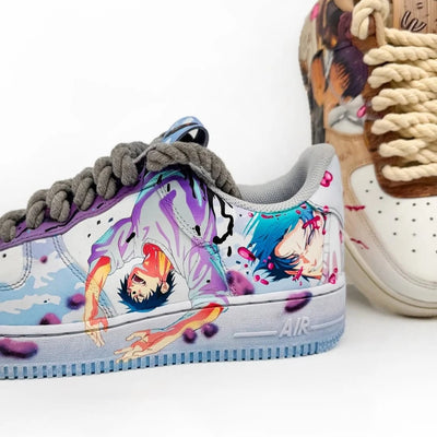 Custom ToJi Fushiguro Air Force 1 – custom sneakers view 2 | DiySneakers