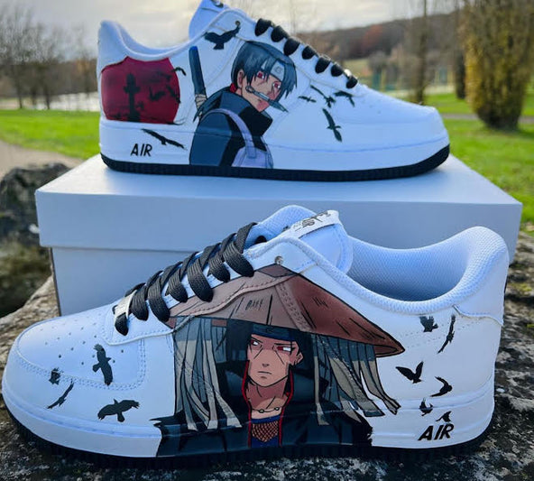 [Custom Itachi Uchiha] Air Force 1 Skateboarding Shoes Unisex
