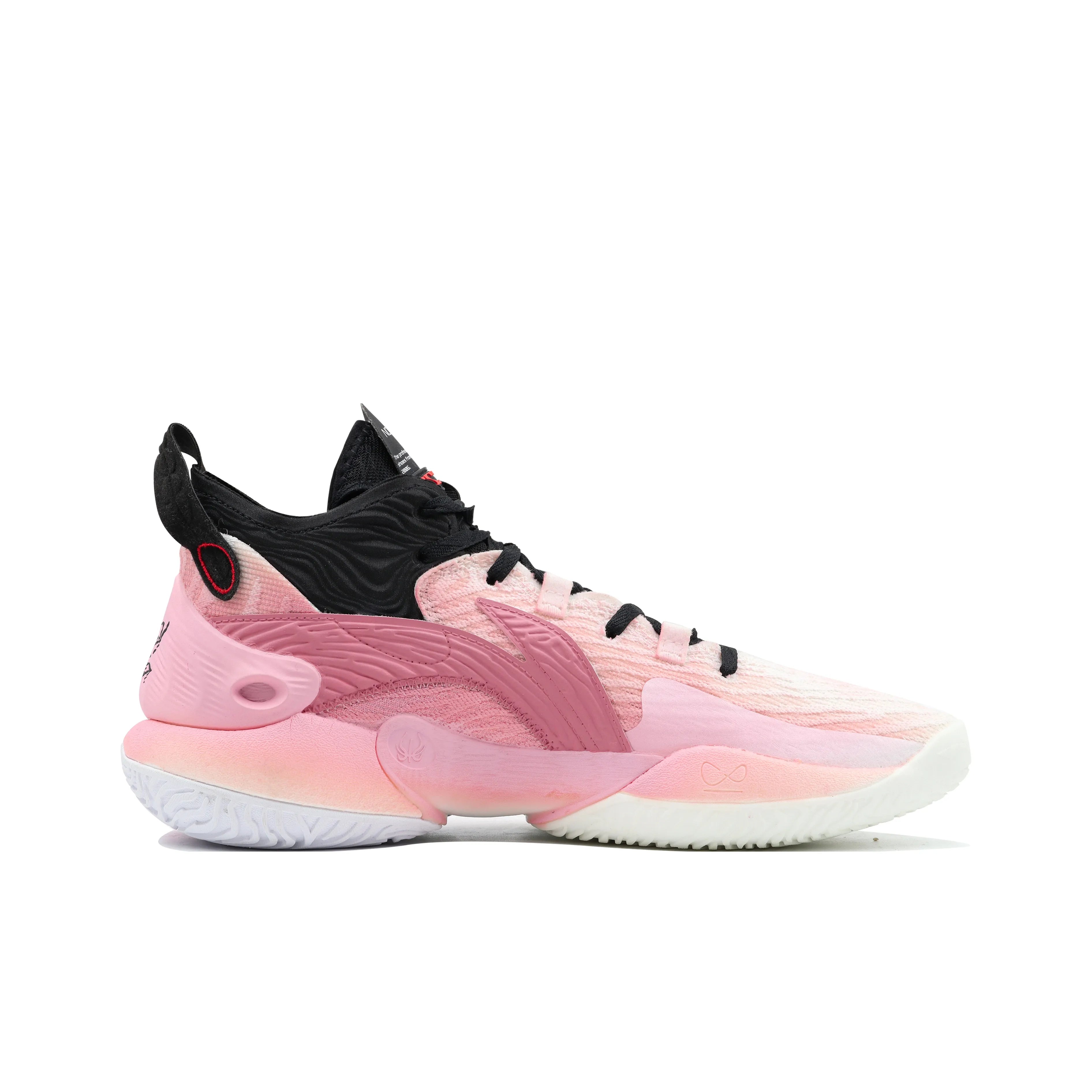 [Evening Sunset/Cherry Blossoms] Custom Street LiNing Basketball Shoes Unisex