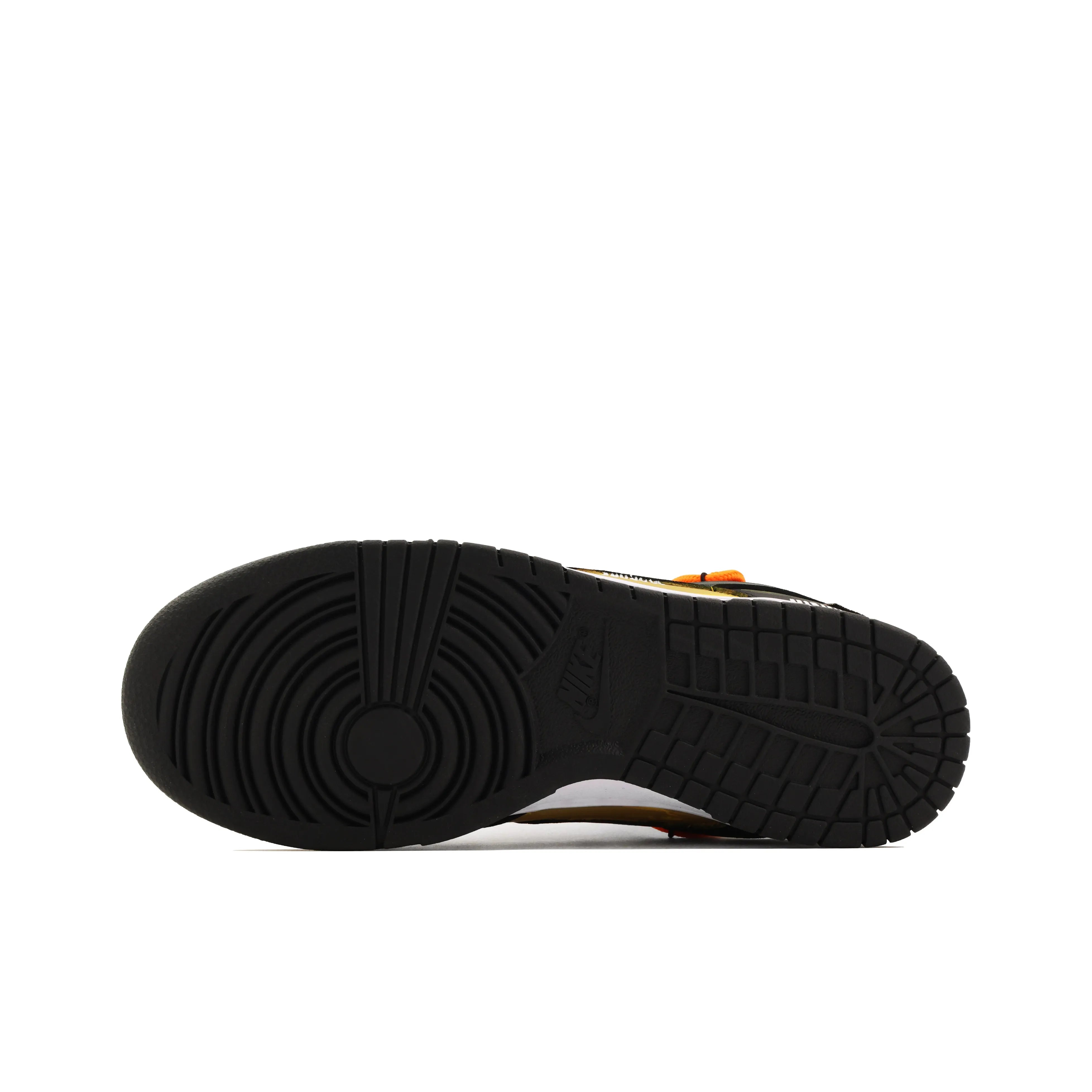 [Custom Cool Walker] Dunk Skateboarding Shoes Unisex Low-top Black/Yellow