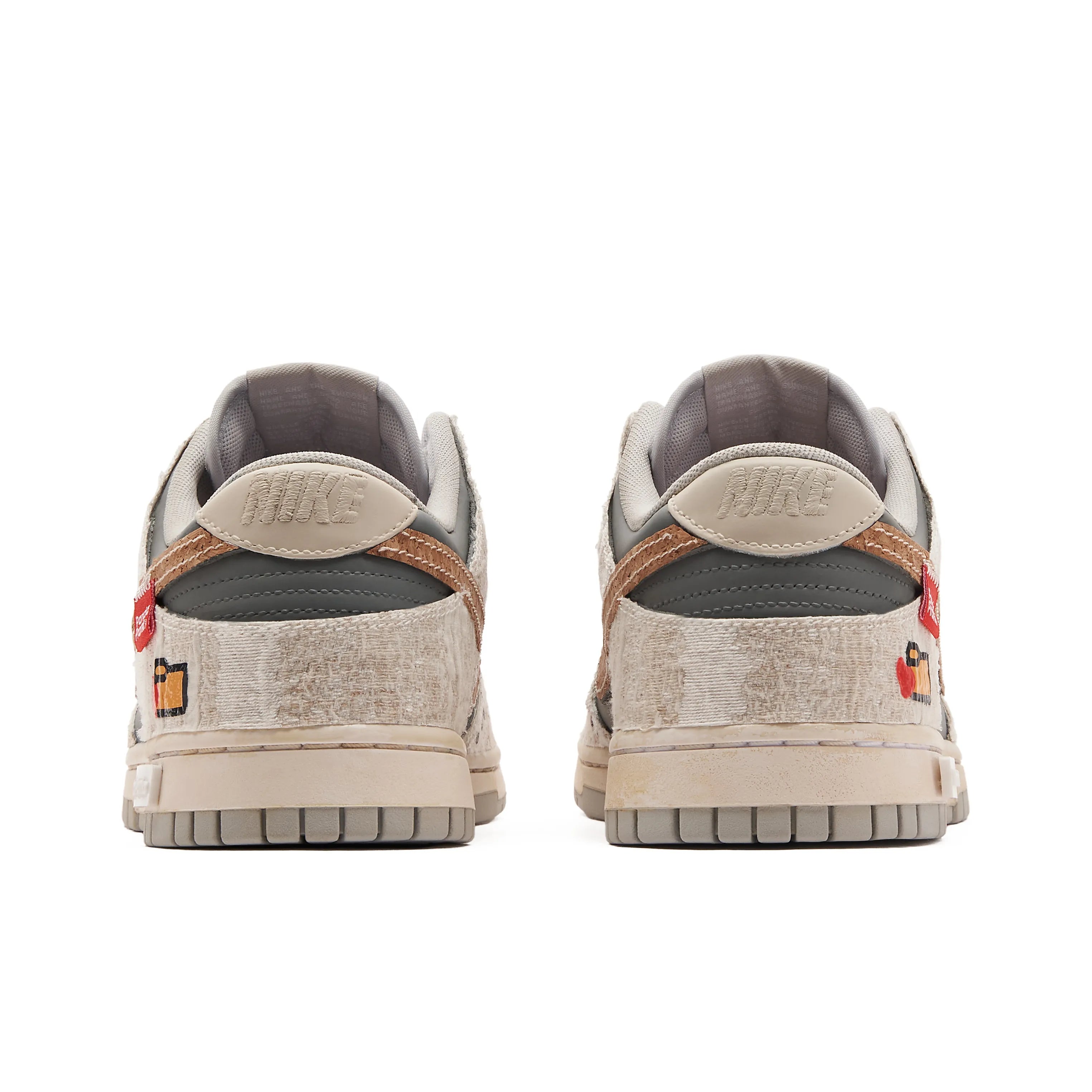 [Custom Heartfelt Email] Dunk Skateboarding Shoes Unisex Brown/Gray